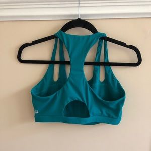 Fabletics Dakota Sports Bra in Teal